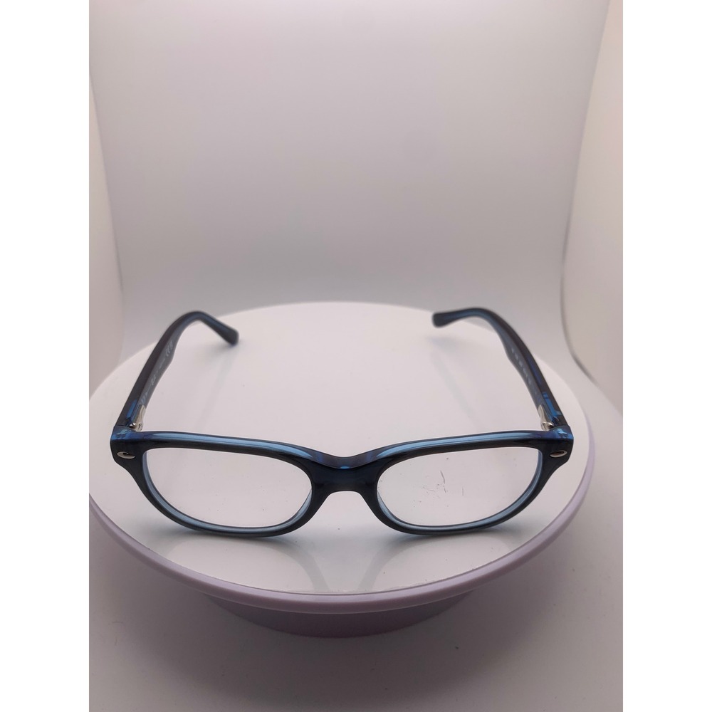 Ray-Ban RB 1555 3667 Blue Rectangular Eyeglasses 48-16-130 Unisex Frames Only